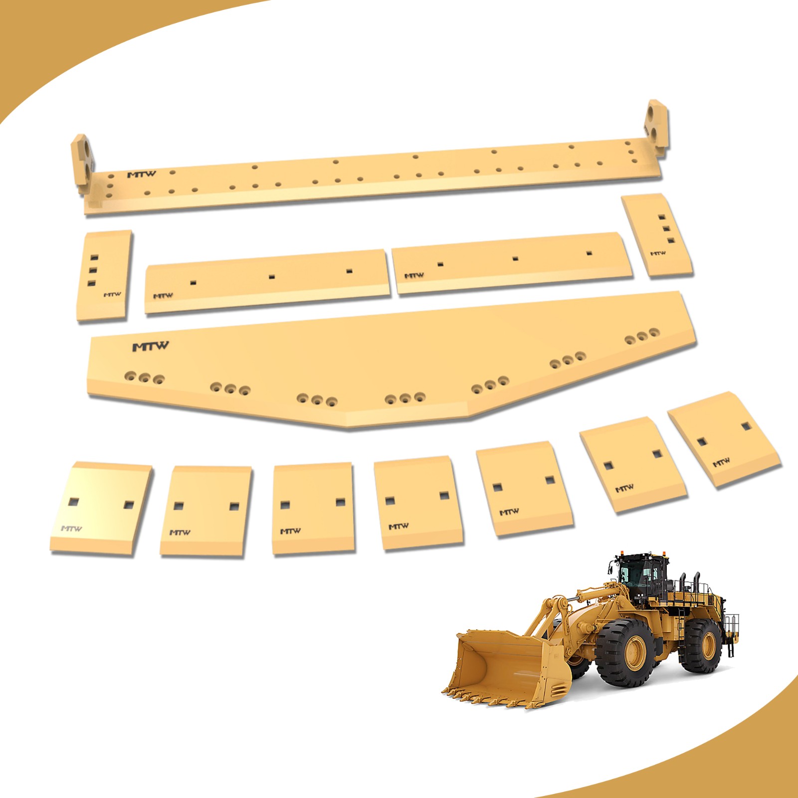 Loader Cutting Edges and Segments