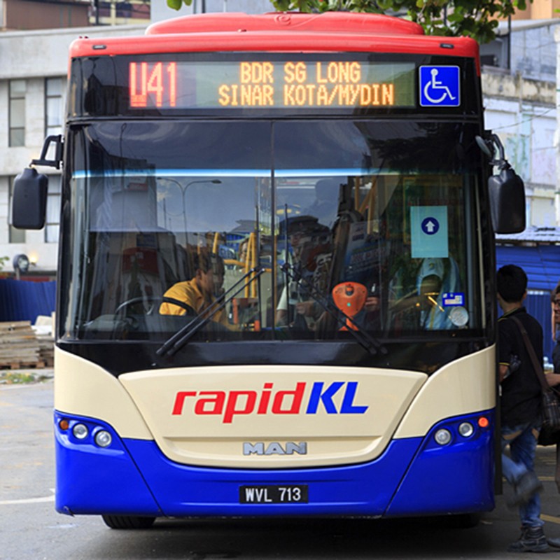 LED bus route display