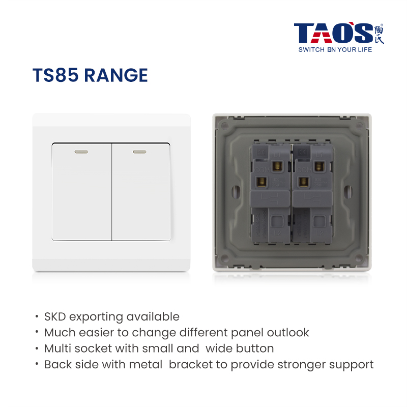 TS 85 range switch and socket