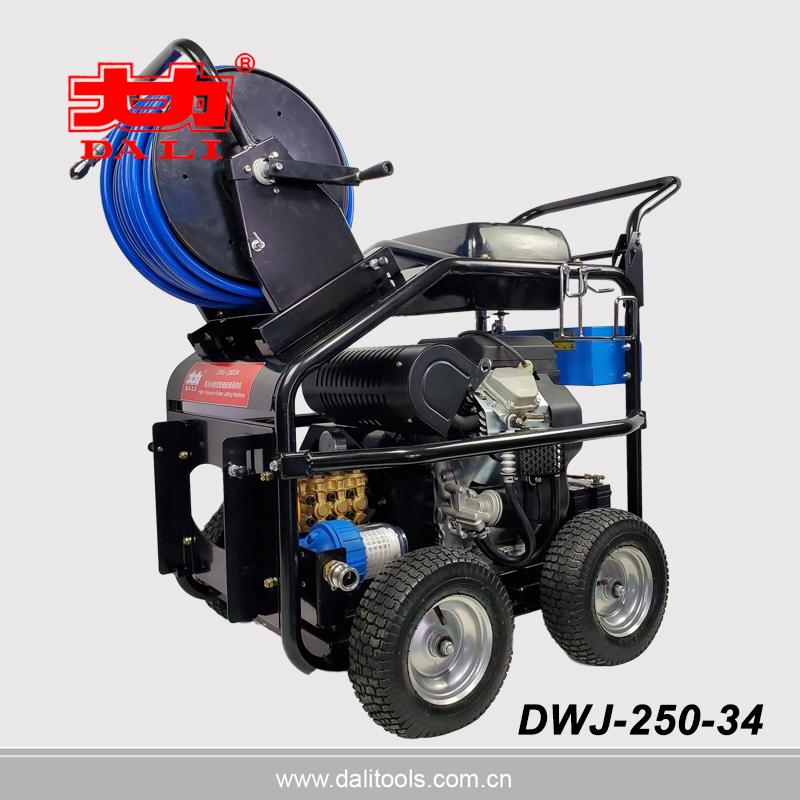 DWJ-250/34 High-Pressure Water Jetting Machines
