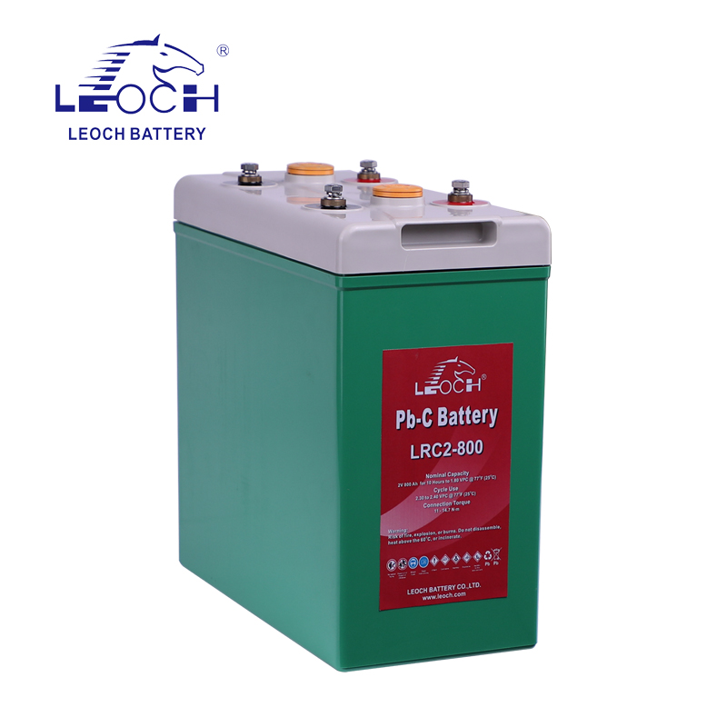 Leoch 2VLead carbon battery LRC2-800