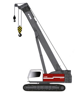 FWT-60  Hydraulic Crawler Crane