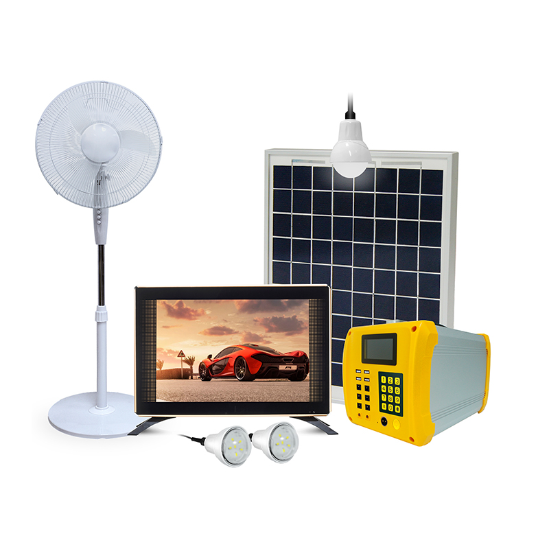Solar TV & Fan and Laptop Charging Systems