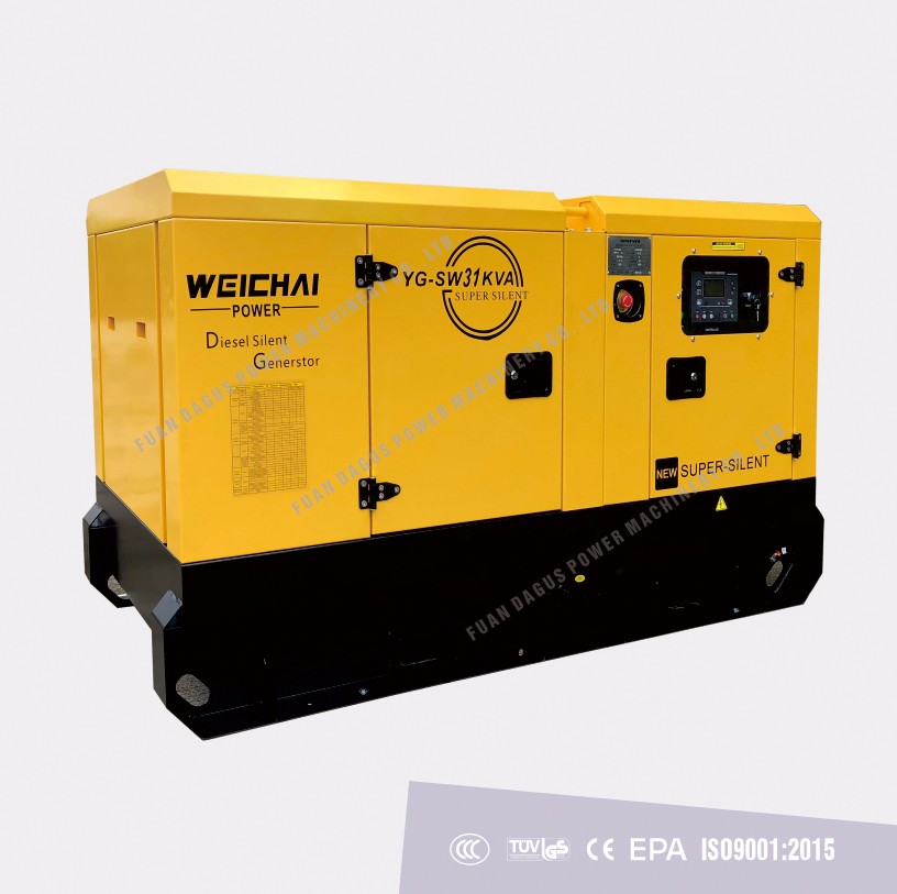 silent generator(power by WEICHAI engine)