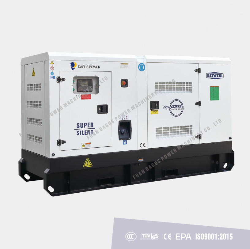 silent generatorpower by LOVOL engine