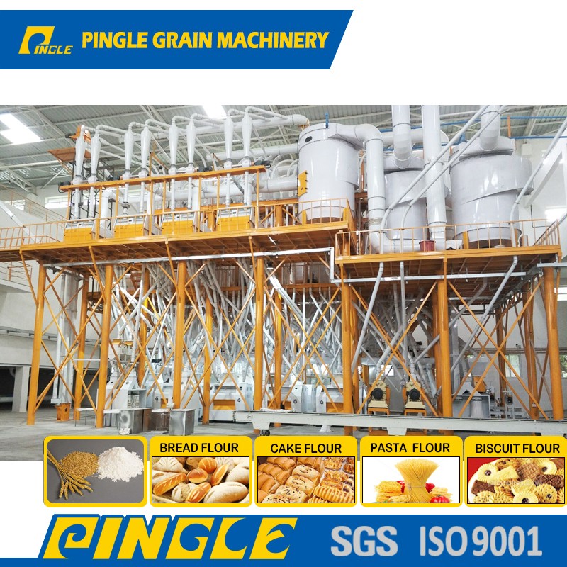 Ethiopia 120TPD wheat flour milling plant