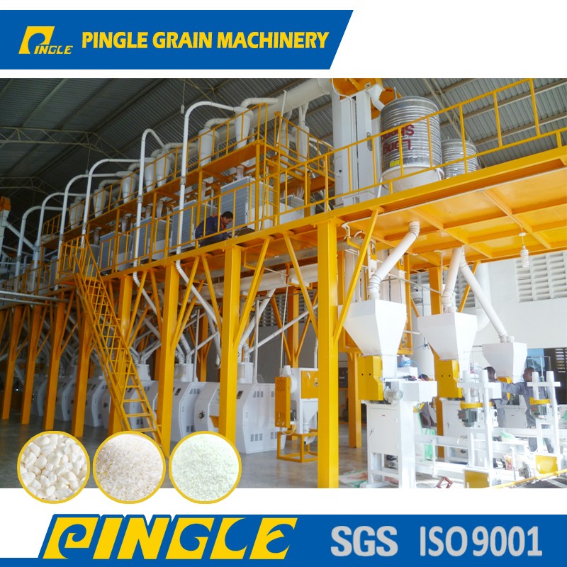 100TPD maize flour milling equipment