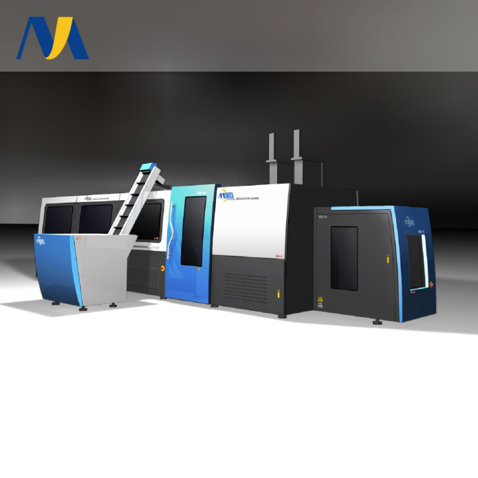 High-speed full electric blow molding machine