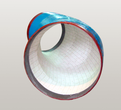 Interlock and weld tile lined pipe