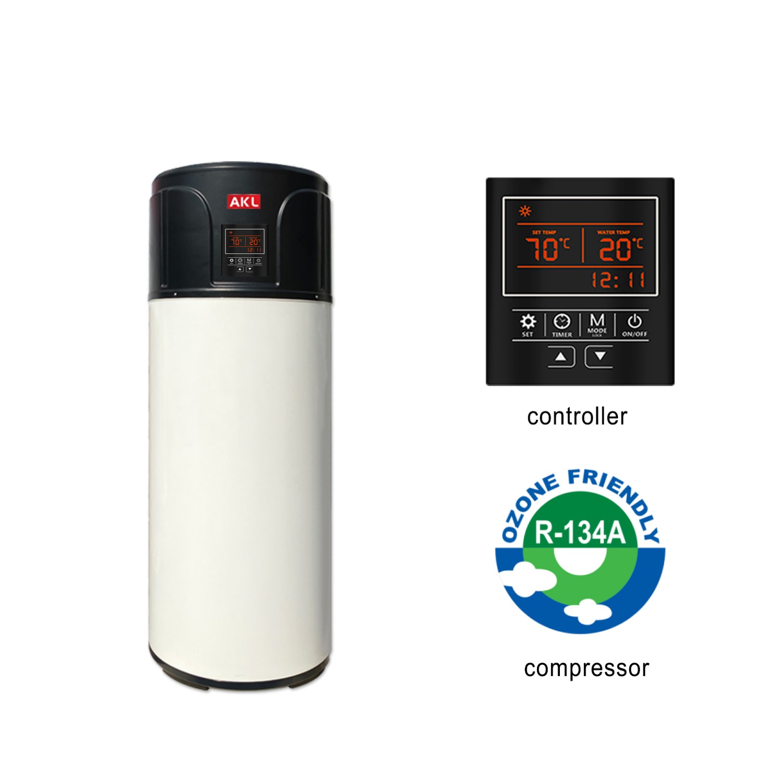 air source heat pump heater