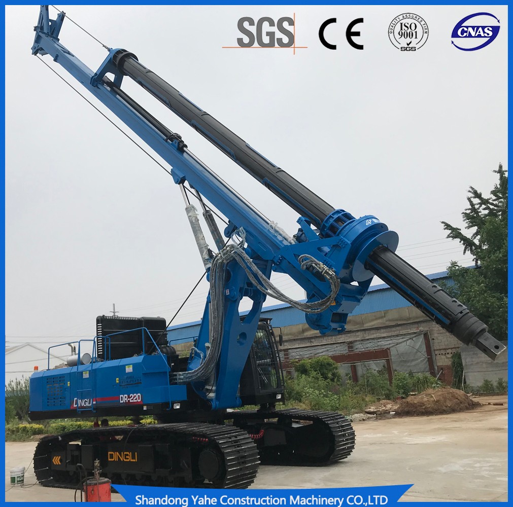 DR-220 60m crawler rotary drilling rig