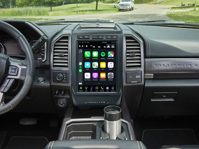 Vertical Screen Android Radio for Ford F150