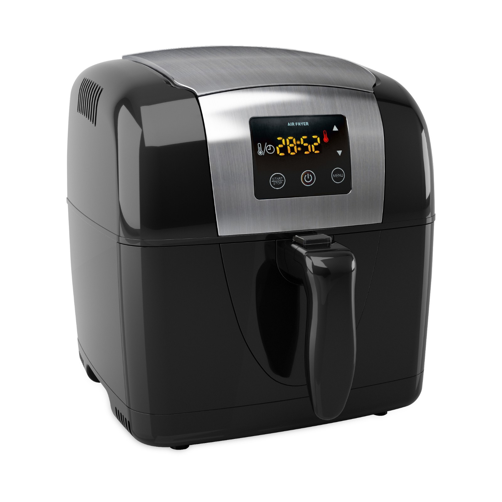 small home appliance air fryer air oven with 2.0L basket stainless steel housing touchable