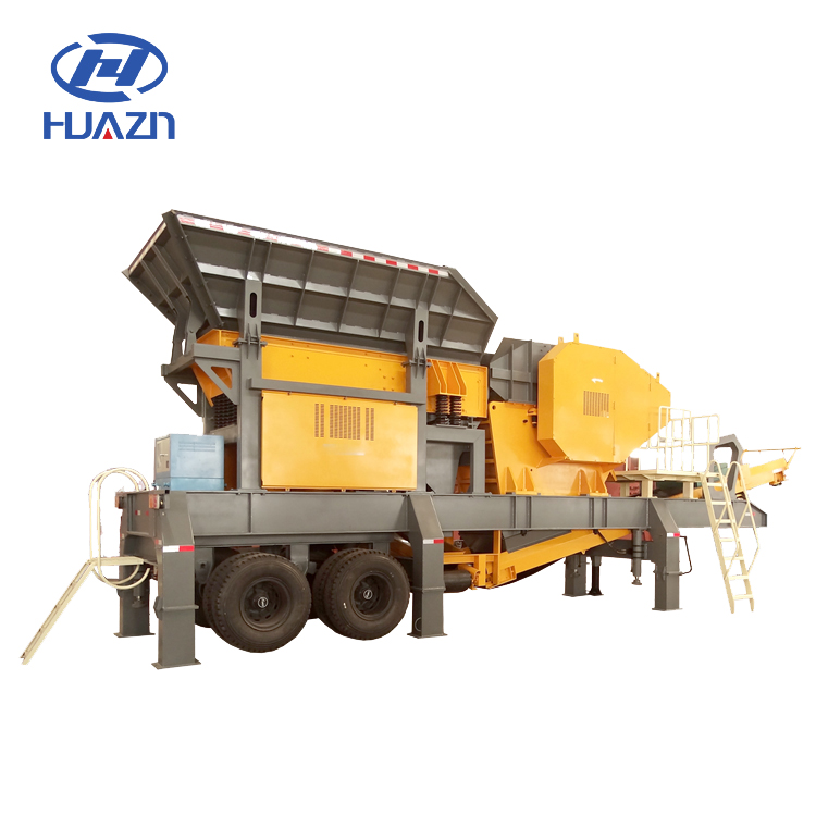 Luoyang Dahua Wheel Type Mobile Crushing Plant