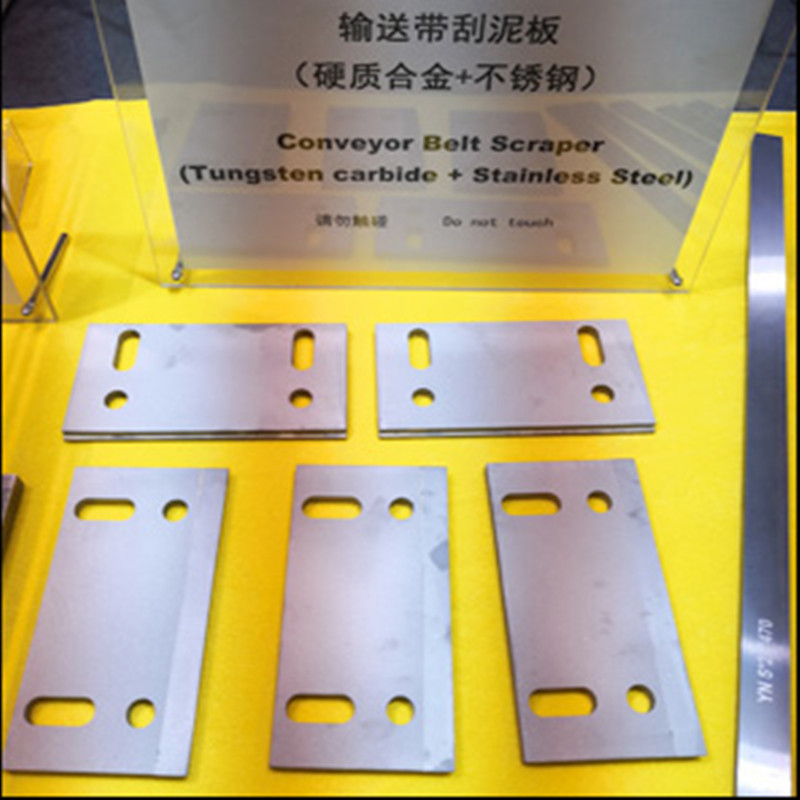 Conveyor Belt Scraper(Tungsten Carbide+Steel)