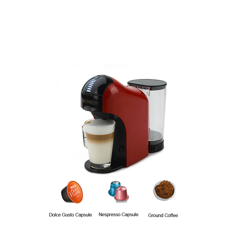Muiti Capsule Machine for Nespresso compatible capsules Docle Gusto Coffee Powder