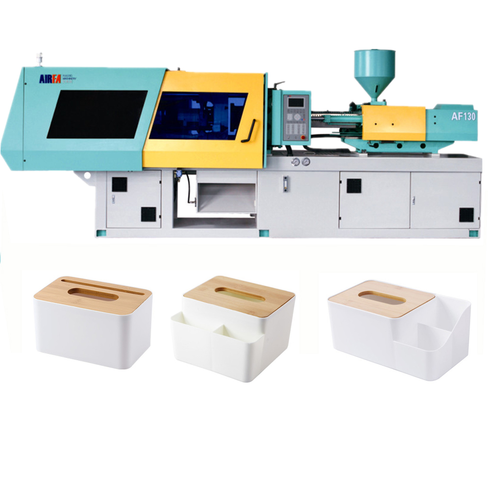 PLASTIC INJECTION MOLDING MACHINE WITH ACCESSORIES