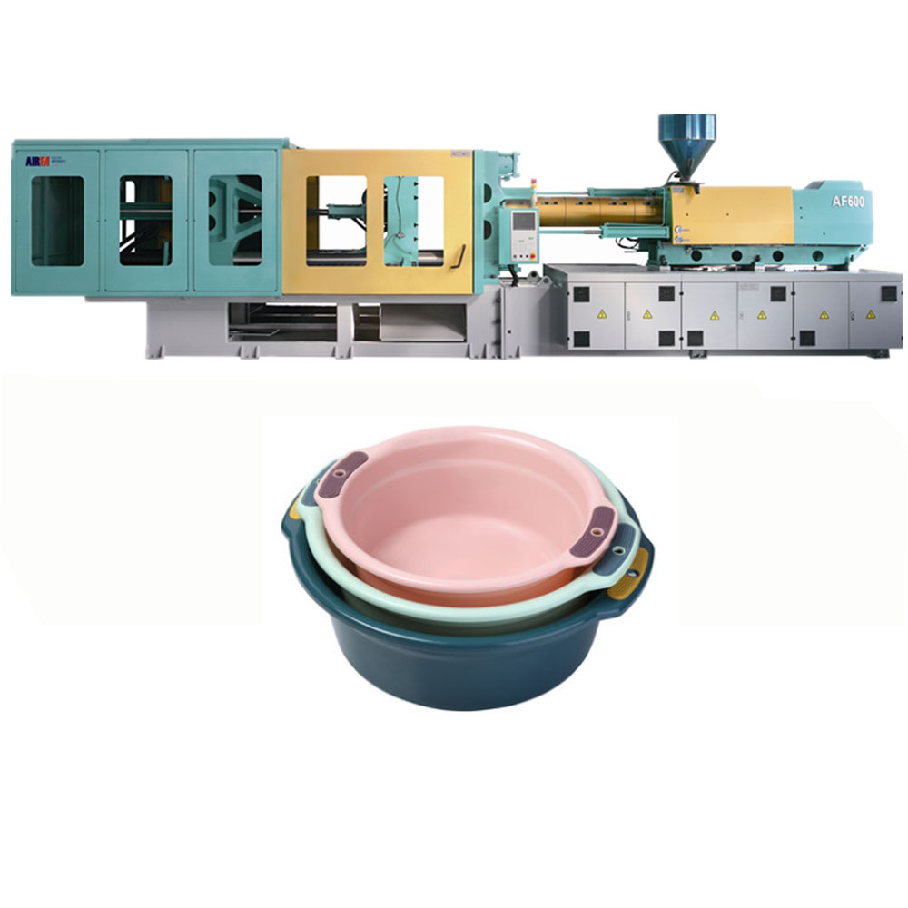 PLASTIC INJECTION MOLDING MACHINE WITH ACCESSORIES