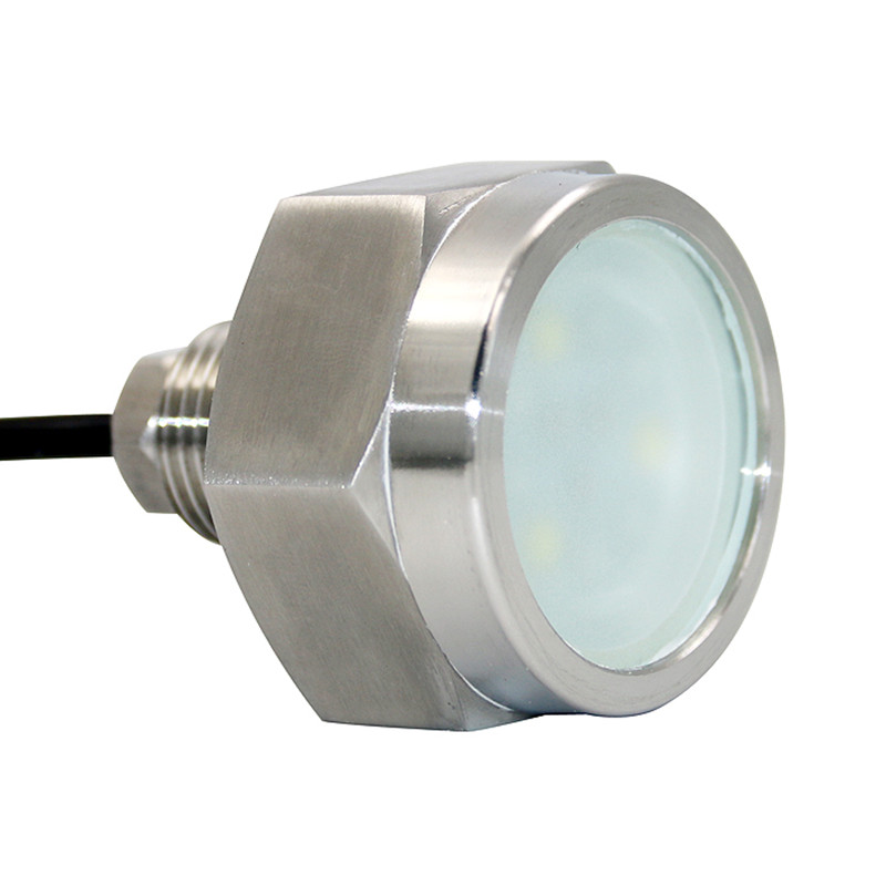 60W RGBW Underwater LED Drain Plug Boat Light