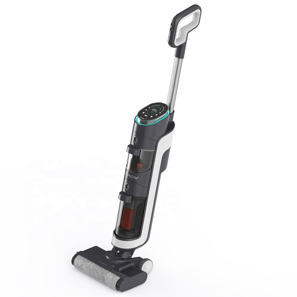 Wireless smart scrubber vacuum cleaner