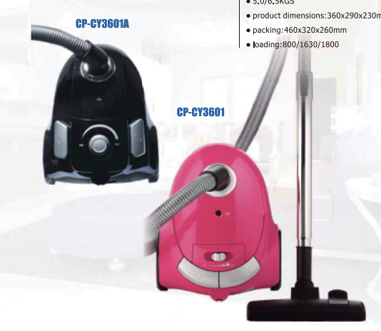 CP-CY3601/3601A vacuum cleaner