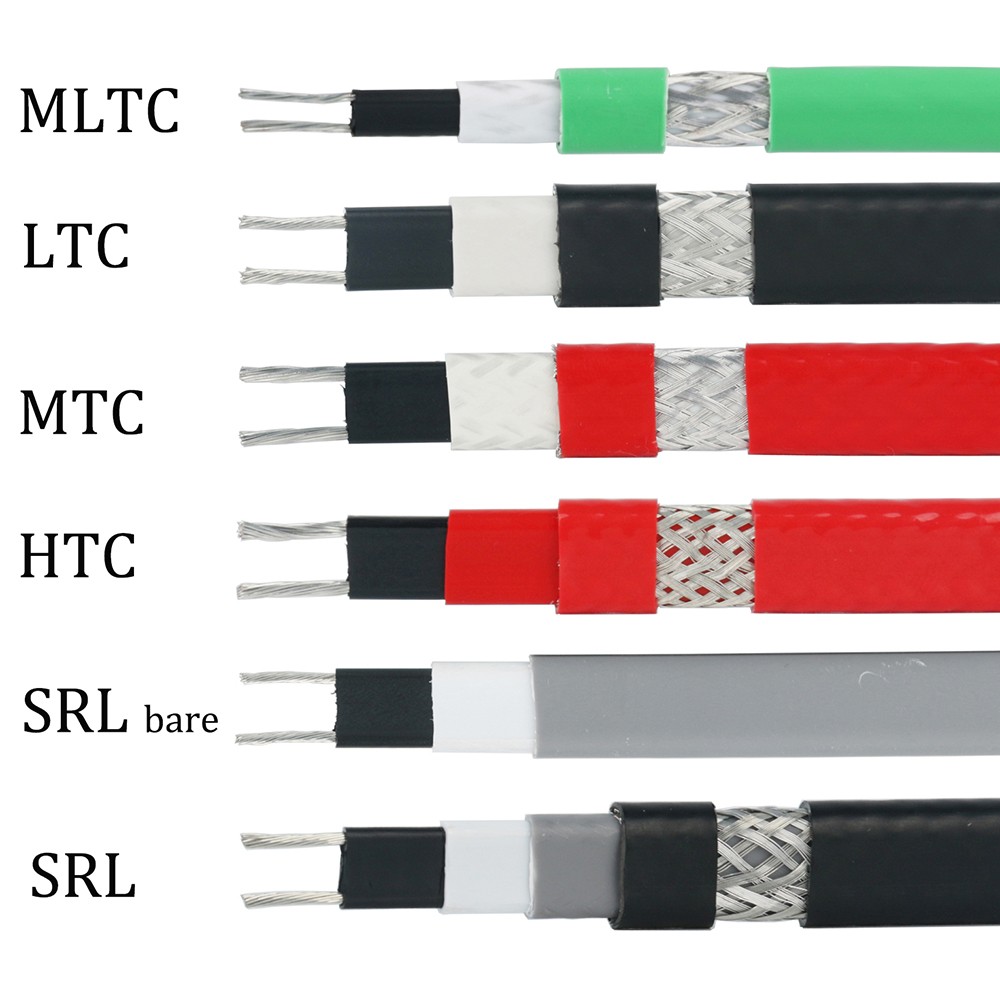 Self-regulating Heating Cable for Pipe Heating, Roof De-icing,Pipe Defrost