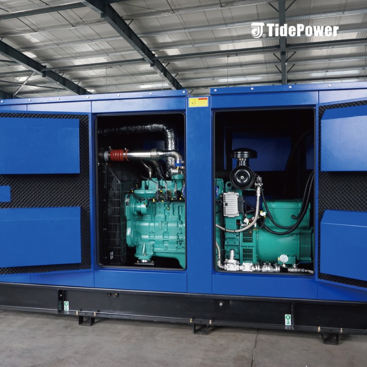 Tide Power Gas Generator with Canopy