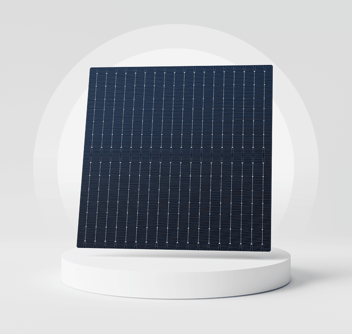 210 mono-crystalline Bifacial solar cell18BB