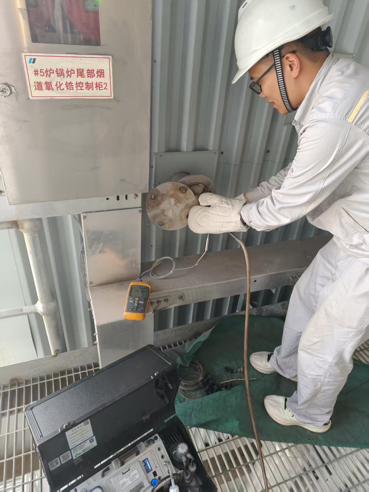 Thermal performance test of the power plant
