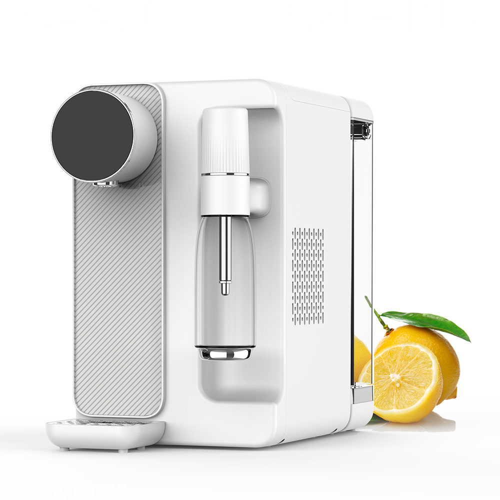 W50 Tabletop Cold Warm Hot Drinking Water Dispenser, Electric RO Cold Soda And Sparkling Water Maker