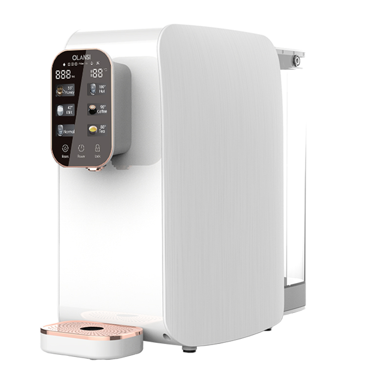 W12 Mini Countertop Tabletop Reverse Osmosis 6 Stage Hot Instant Water Dispenser For Home Drinking