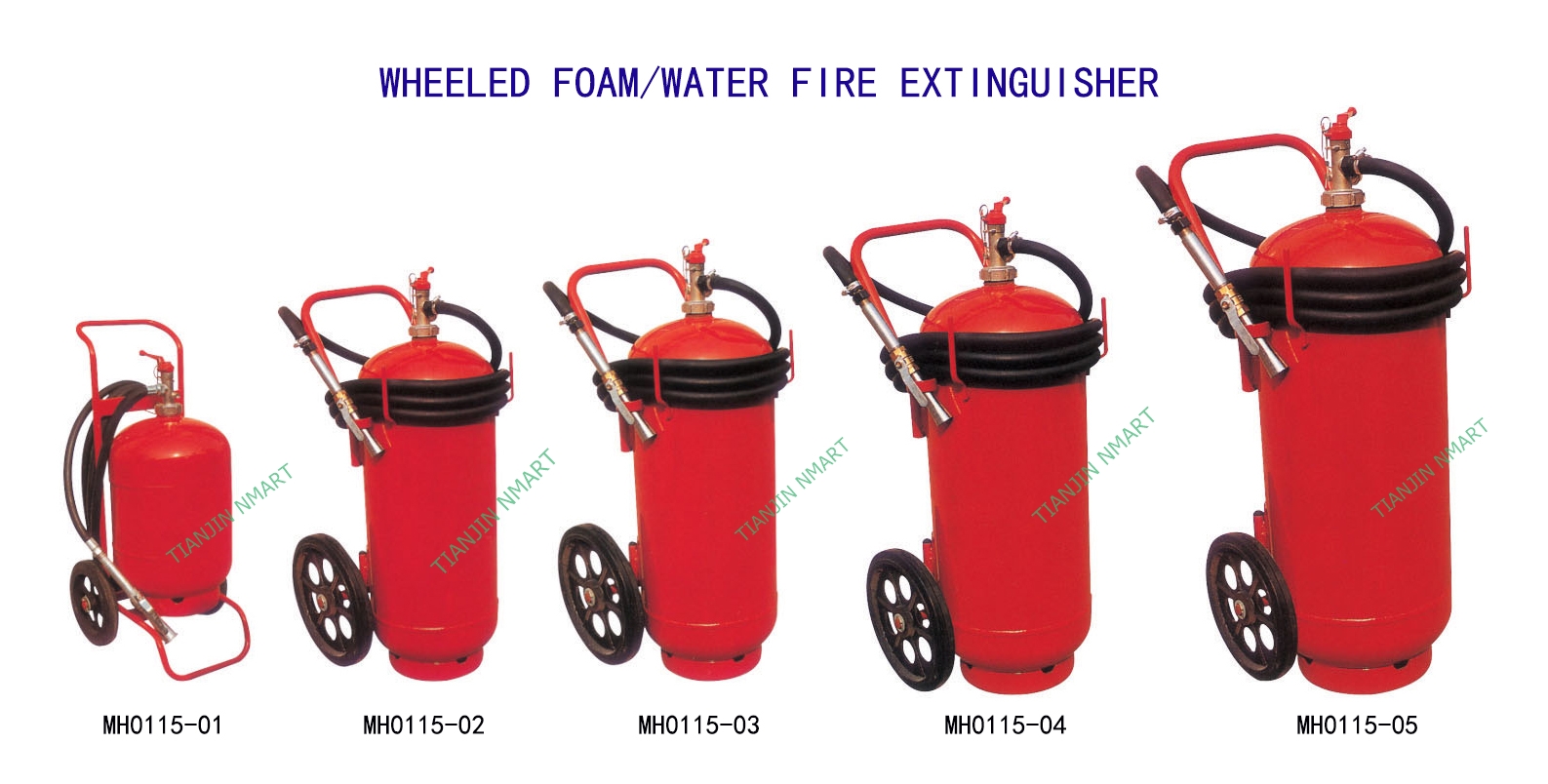 Wheeled Foam/Water Fire Extinguisher