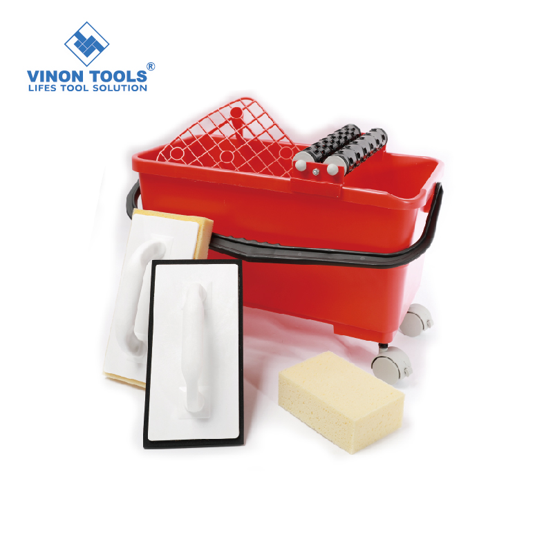 High Quality Plastic  Bucket 24L Grout Cleaning Set