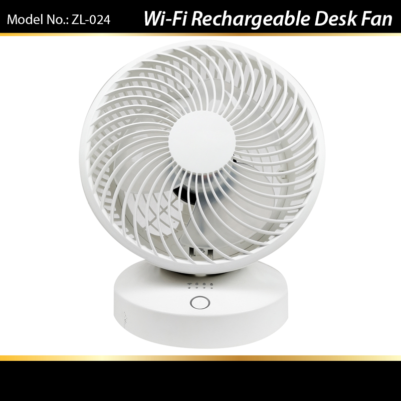 Wifi Rechargeable Desk Fan