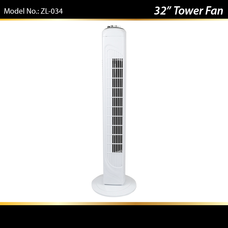 32inch tower fan with 3 speed setting