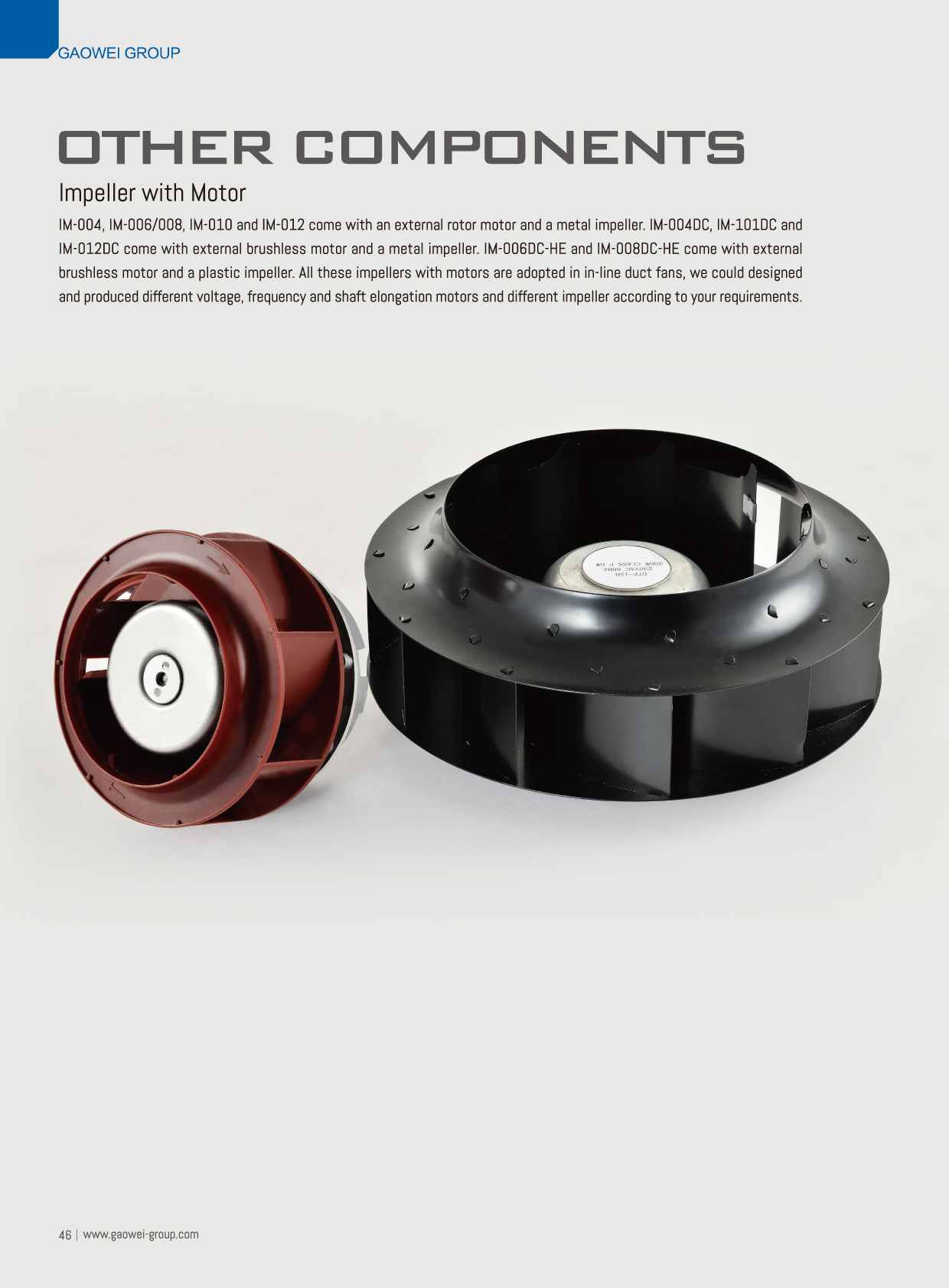 Impeller with Motor