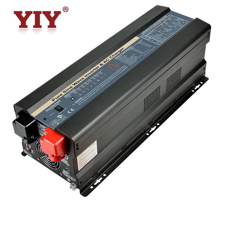 Low idle consumption pure sine wave inverter APP series inverter 1kw-6kw with AC charger