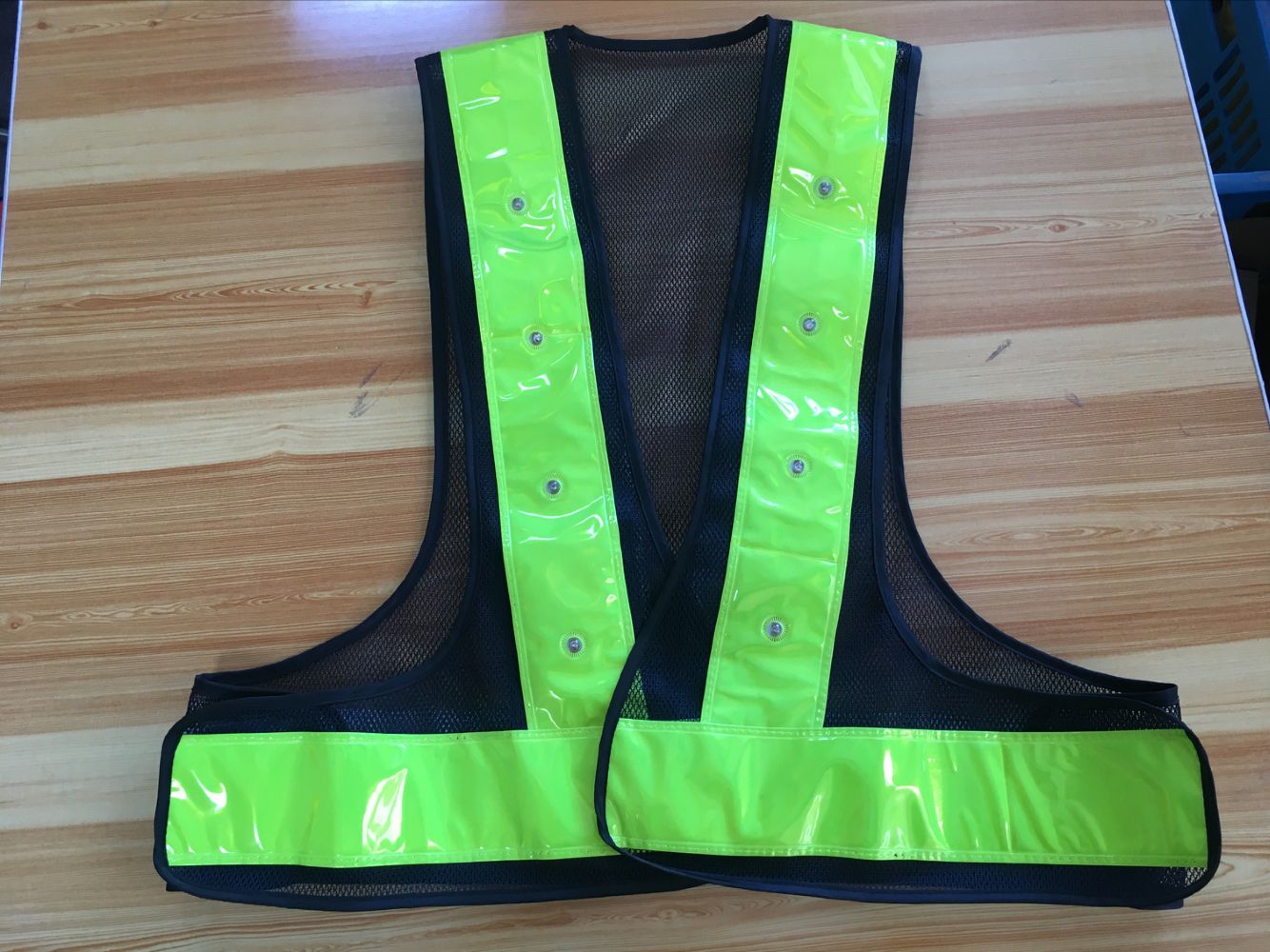 18 LED flash reflective safety vest