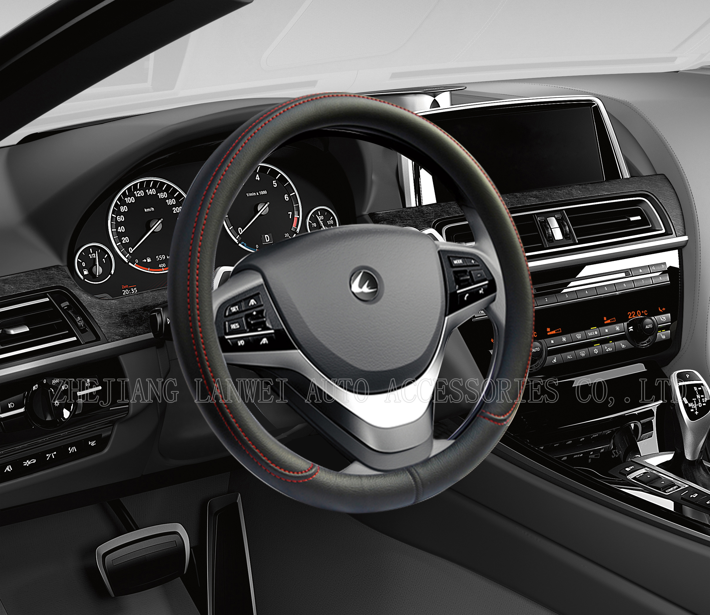 Wholesale PVC material car steering wheel cover
