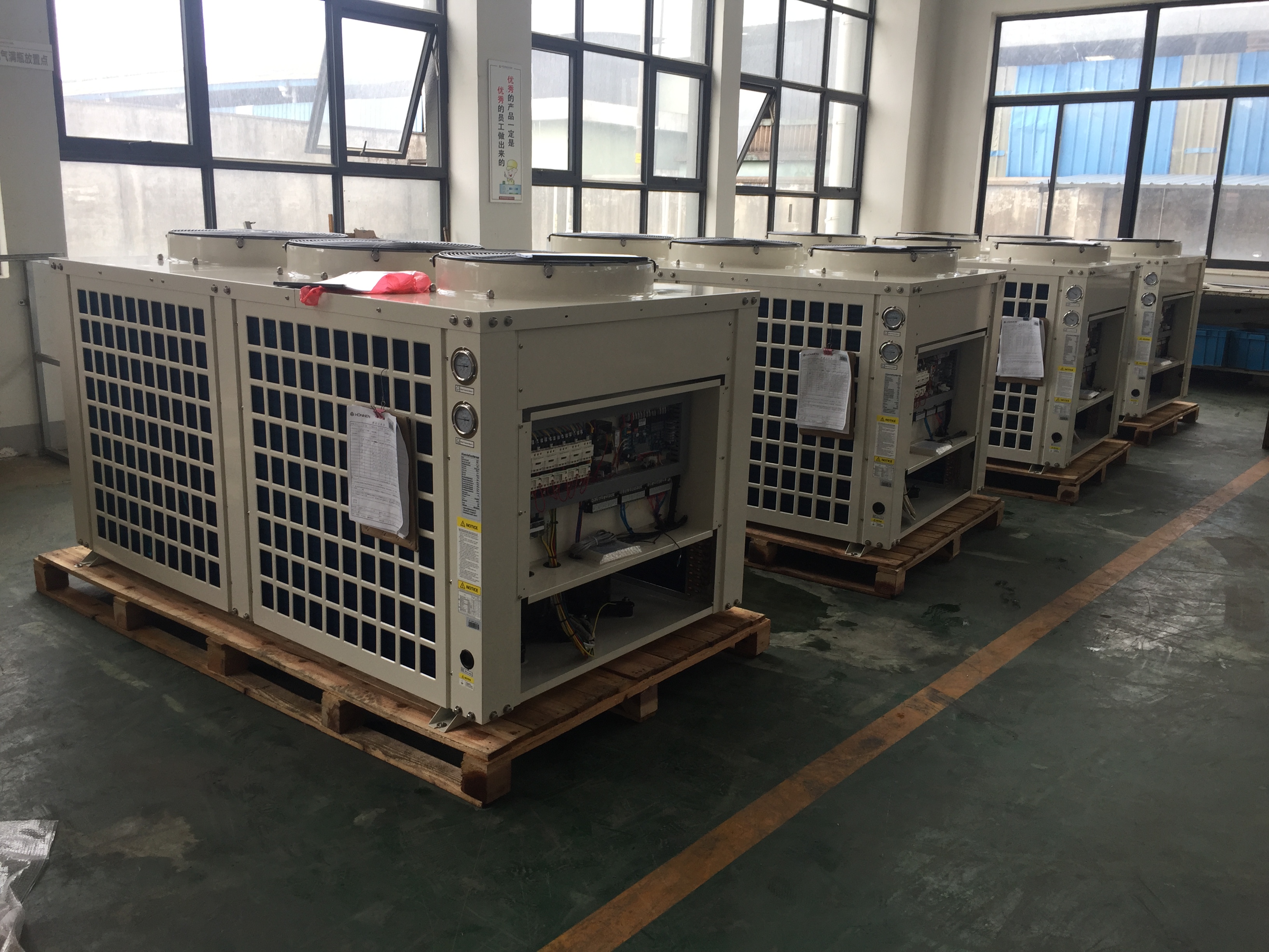 commercial use heat pump with high temperature