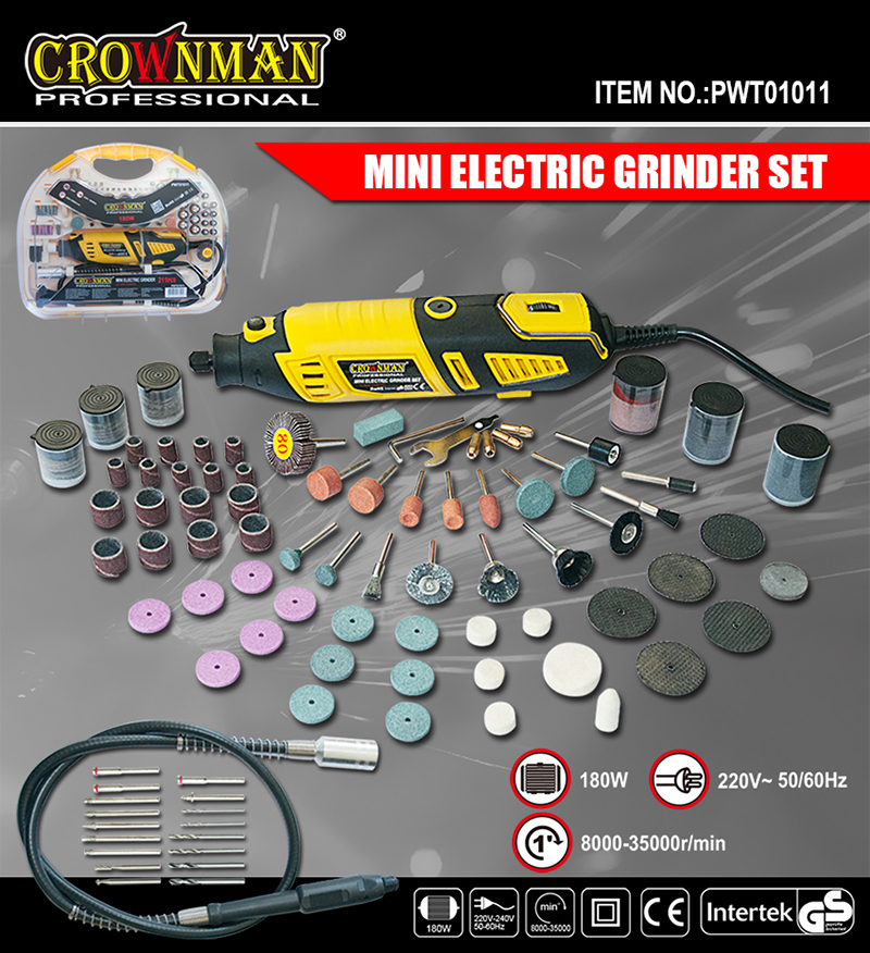 CROWNMAN Mini Electric Grinder Set