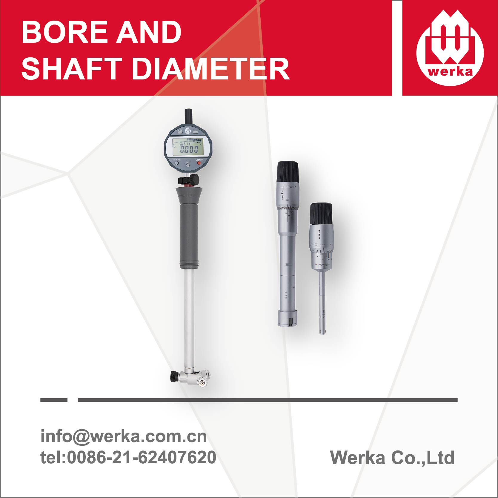Bore and shaft diameter