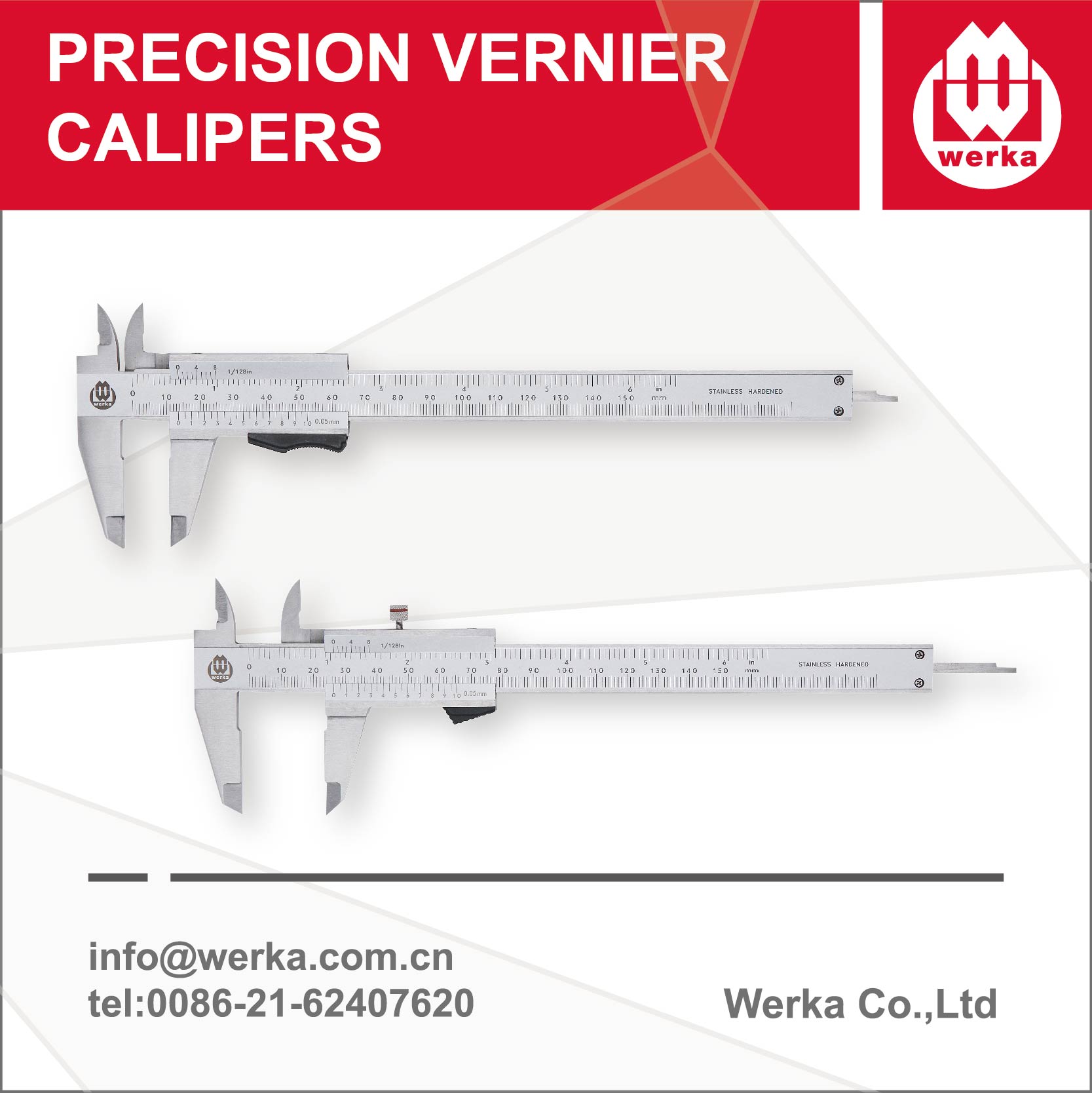 Precision venier calipers