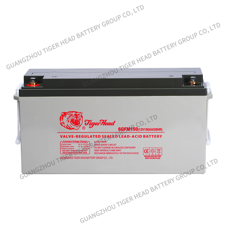 Tiger Head Brand 6GFM150 12V 150AH Valve-Regulated Lead Acid Battery