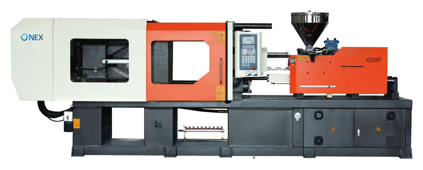 Nylon cable ties injection molding machine.