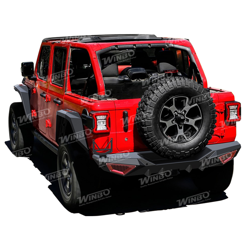 Rear bumper for jeep wrangler JL 2018