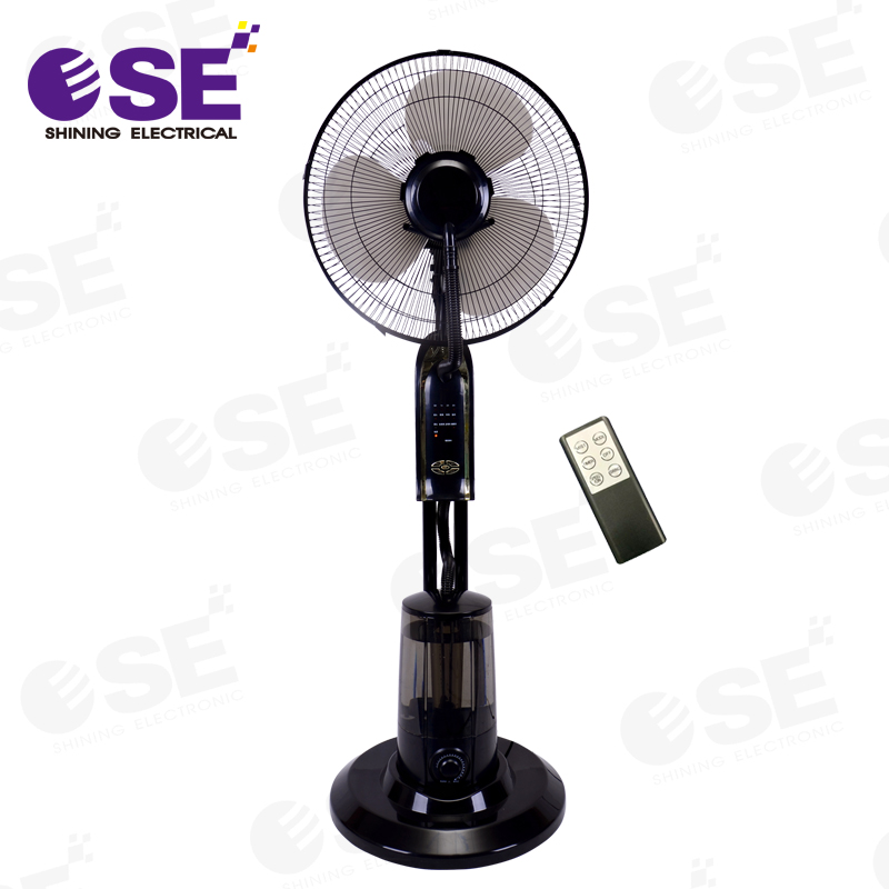 16 inch Add-on remote control Spray fan with water tank