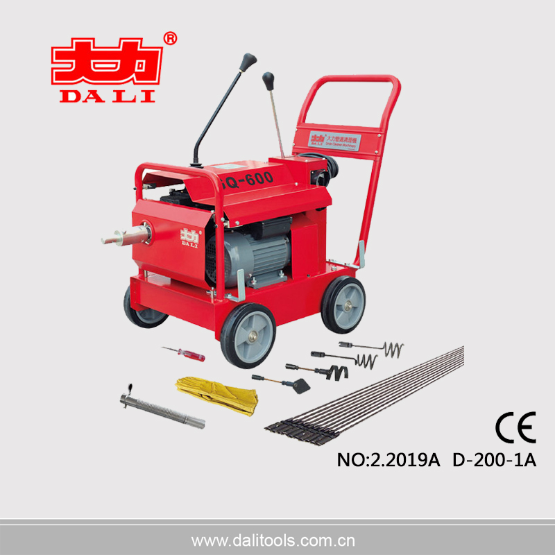 GQ-600 Power Sectional Drain Cleaning Machine