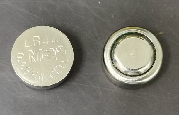 1.5 Volt  Mercury Free Alkaline button cell (safe Structure)