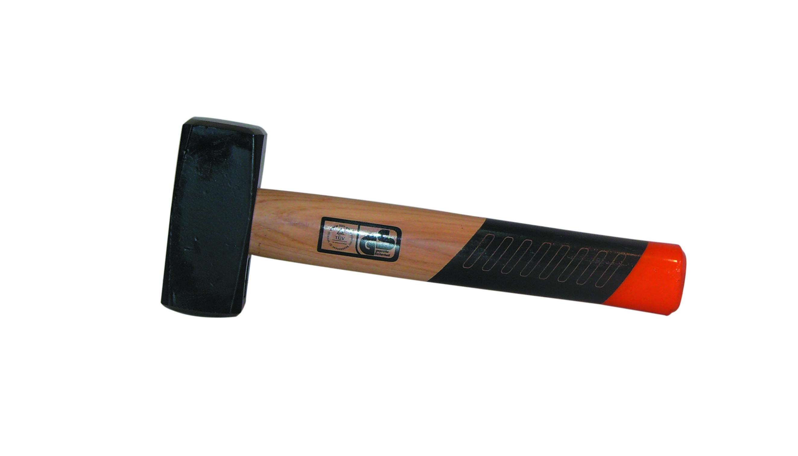 Stoning hammer with hickory handle
